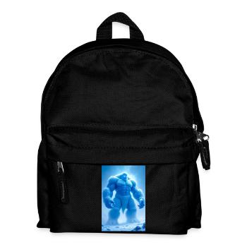 Jötunn Ancient giants opposing gods in Norse mytho - Kids' Backpack - black - Front