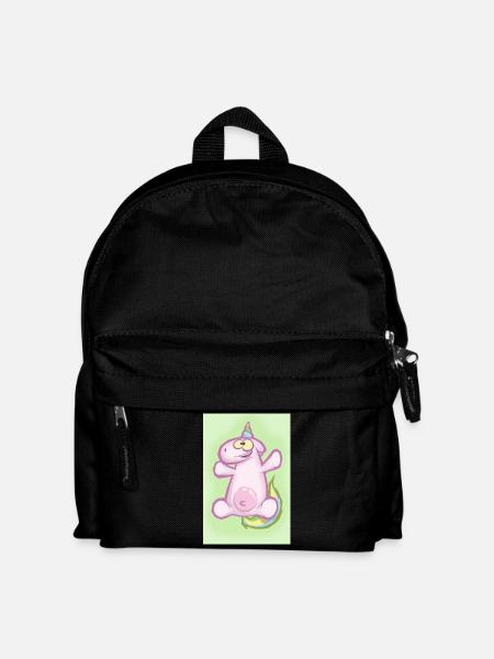 Das Einhorn - Kinder Rucksack - Schwarz