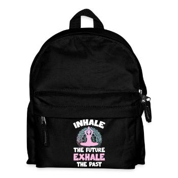 Respire dans le futur, expire le passé - Sac à dos Enfant - noir - Devant
