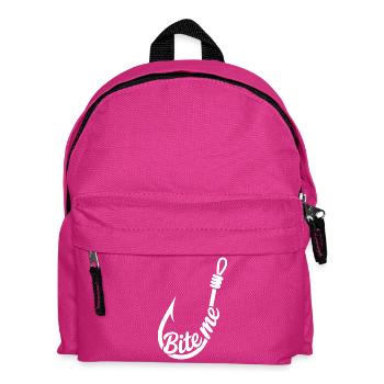 BiteMe Hooked Angel-Grafik - Kinder Rucksack - Fuchsia - Vorne