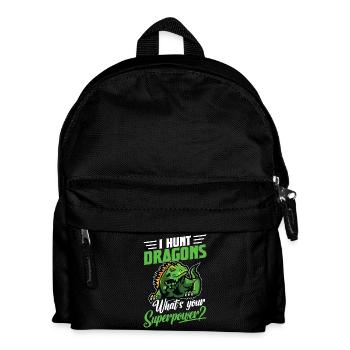  Iguana Hunting Equipment Lizard Control Tech - Kids' Backpack - black - Front