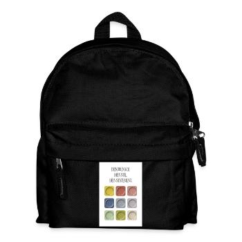 Dein Wunsch Dein Stil Dein Statement - Kinder Rucksack - Schwarz - Vorne