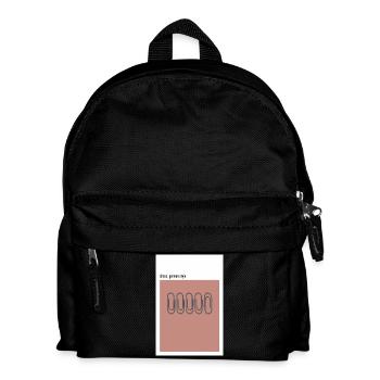 Chaos – German Style Red Paper Clips - Kids' Backpack - black - Front