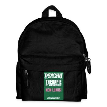 PSYCHO_06 - Kinder Rucksack - Schwarz - Vorne