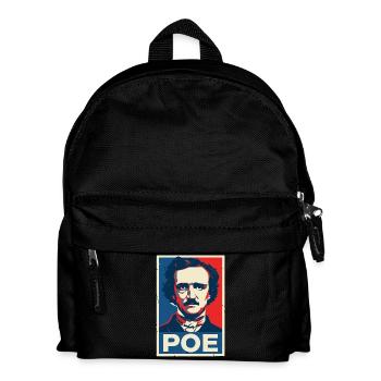 Gothic Literary Portrait Poster - Kids' Backpack - black - Front