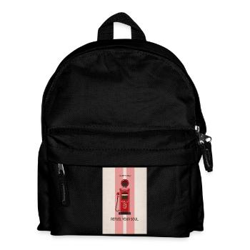 Refuel Your Soul - Premium Coffee Poster - Kids' Backpack - black - Front