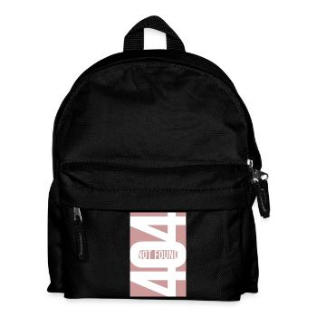 404 Not Found - Dusty Rose - Kids' Backpack - black - Front