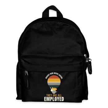 Beekeeping Nobody Here Needs Saving Employed Beeke - Kids' Backpack - black - Front