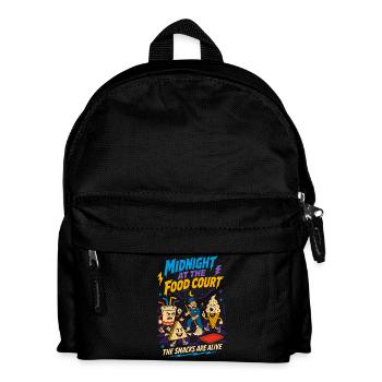Midnight Food Court Vibrant Snacks - Kids' Backpack - black - Front