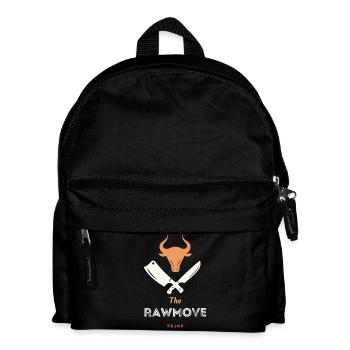 Bullenkopf mit Klingenkreuz - Kinder Rucksack - Schwarz - Vorne