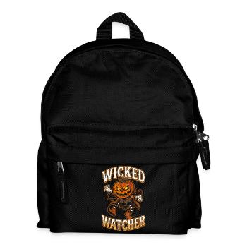 Wicked Watcher Kürbis - Kinder Rucksack - Schwarz - Vorne