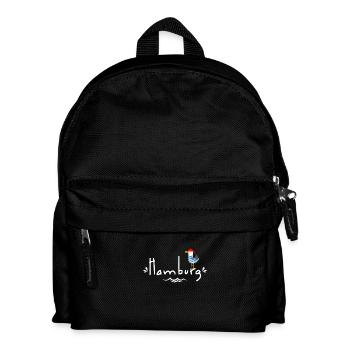 Hamburg Hamburg Seagull North Sea Coast Cool Pirate - Kids' Backpack - black - Front