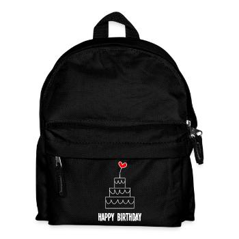 ALLES GUTE ZUM GEBURTSTAG. ALLES GUTE ZUM GEBURTSTAG. JAHRESTAG - Kinder Rucksack - Schwarz - Vorne