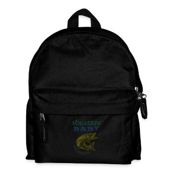 Pike fishing - Kids' Backpack - black - Front