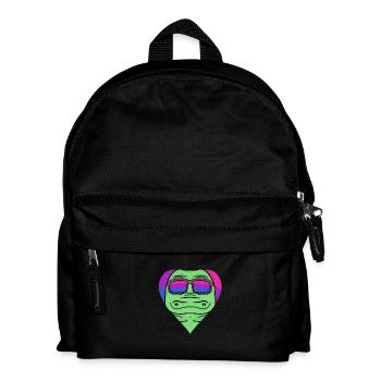 Cadeau crocodile bisexuel - Sac à dos Enfant - noir - Devant