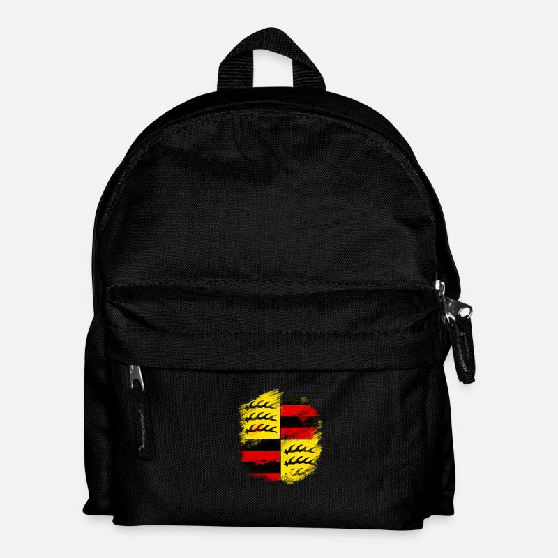 Württemberg - Kinder Rucksack - Schwarz