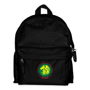 natural vibration in sound system reggae - Sac à dos Enfant - noir - Devant