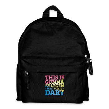 Legendary - Kids' Backpack - black - Front