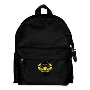 sonnenbrille schlange zunge viper 1202 - Kinder Rucksack - Schwarz - Vorne