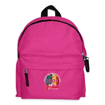 Vintage Geburtstag 2004 - Retro Geschenkidee 2004 - Kinder Rucksack - Fuchsia - Vorne