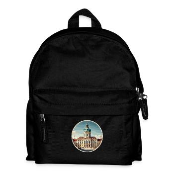 Schloss Charlottenburg - Kinder Rucksack - Schwarz - Vorne