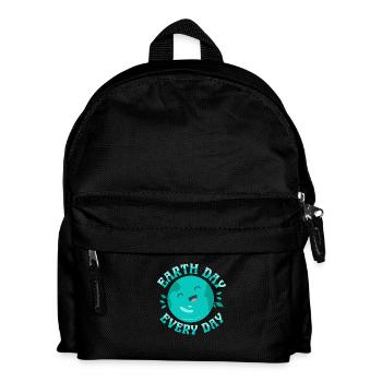 Earth Day Every Day Planet Environmental - Kids' Backpack - black - Front