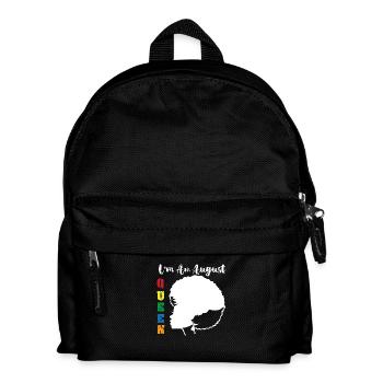 Sternzeichen Löwe - Kinder Rucksack - Schwarz - Vorne