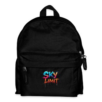 sky is the limit - Kids' Backpack - black - Front