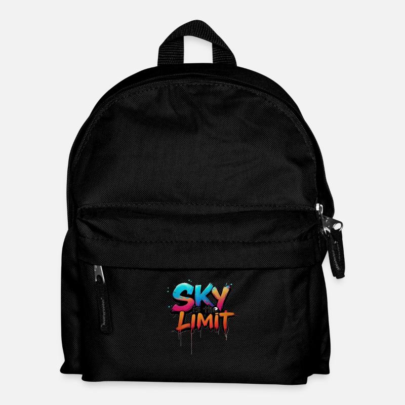 sky is the limit - Kids' Backpack - black