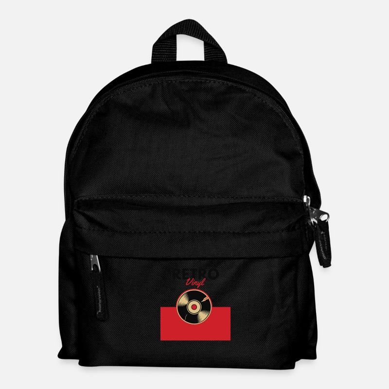 Vynil - Kinder Rucksack - Schwarz