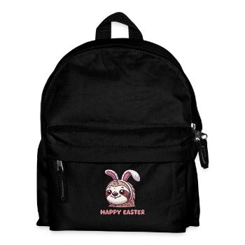 Paresseux Lapin paresseux - Sac à dos Enfant - noir - Devant