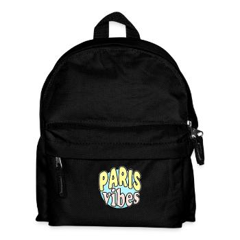 Paris Vibes - Sac à dos Enfant - noir - Devant