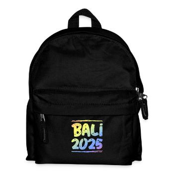 Bali 2025 Colorful - Kids' Backpack - black - Front