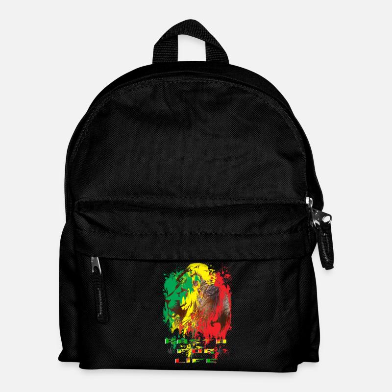 rasta for life - Sac à dos Enfant - noir