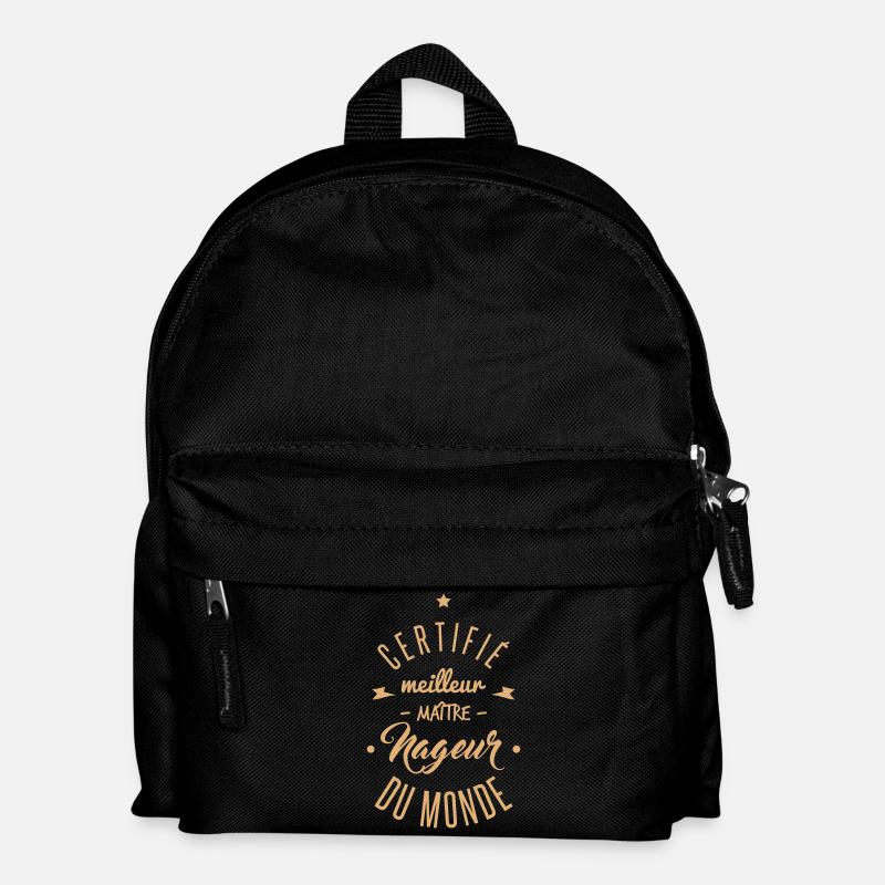 meilleur maitre nageur - Sac à dos Enfant - noir