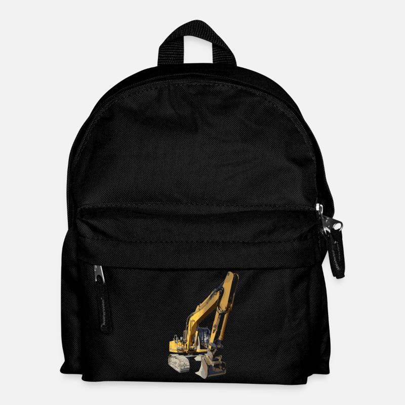 Bagger - Kinder Rucksack - Schwarz