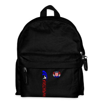 Football de Croatie - Sac à dos Enfant - noir - Devant