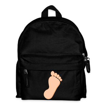 Foot Feet Foot Care Podiatry Gift Gift Idea - Kids' Backpack - black - Front