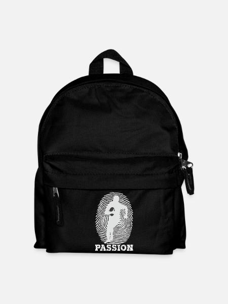 rugby - Kinder Rucksack - Schwarz