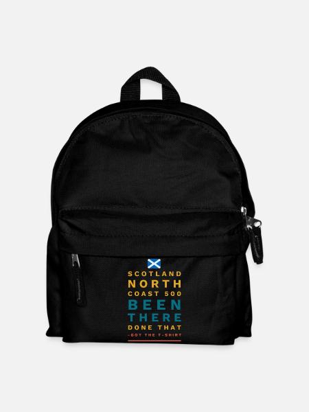scottish coast nc 500 - Kids' Backpack - black