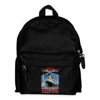 TITANIC NY creation Louis RUNEMBERG © Adagp - Kids' Backpack - black - Front
