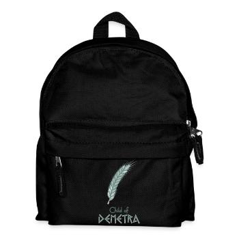 Child of Demetra – Percy Jackson inspired design - Kids' Backpack - black - Front