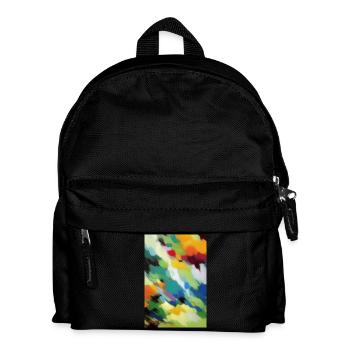 Motifs et formes - Sac à dos Enfant - noir - Devant