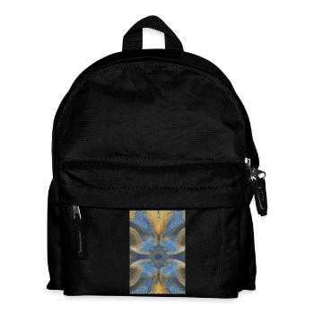 Shapes and patterns - Kids' Backpack - black - Front