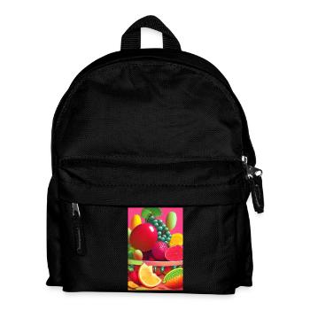 Fruit - Kids' Backpack - black - Front