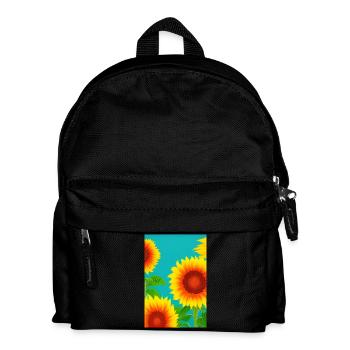 Tournesols - Sac à dos Enfant - noir - Devant