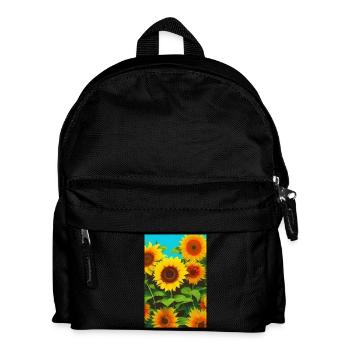 Tournesols - Sac à dos Enfant - noir - Devant