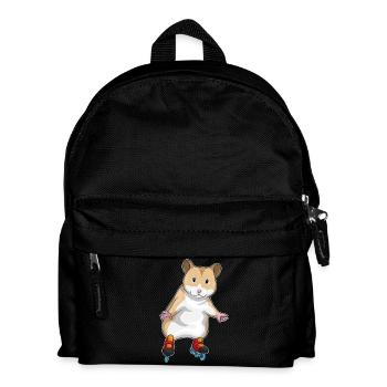 Hamster Inline skating Inline skates - Kids' Backpack - black - Front