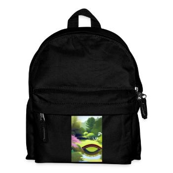 Chinese Zen Garden - Kids' Backpack - black - Front