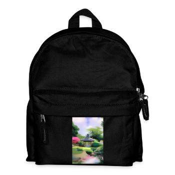 Chinese Zen Garden - Kids' Backpack - black - Front